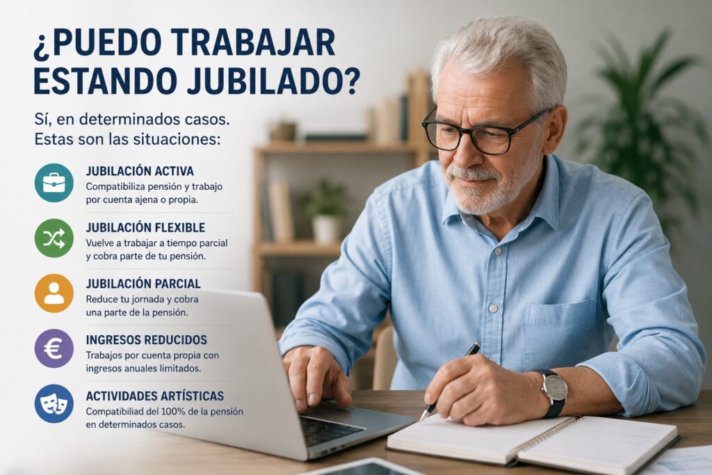 ¿Puedo trabajar estando jubilado? Estas son las situaciones en las que puedes cobrar la pensión y seguir trabajando